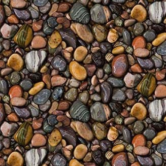Starlit Towers Textured Earth Rocks Pebbles Multi Michael Miller Cotton Fabric MM-DCX12958-MULT-D | US Fabric Shop