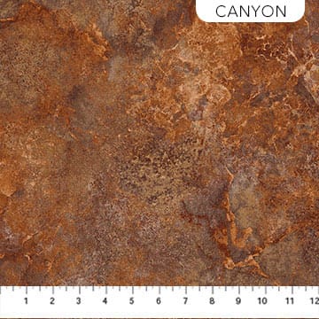 Stonehedge Gradations II Quartz Canyon Brown Linda Ludovico Northcott Cotton Fabric NC-26756-37 | US Fabric Shop