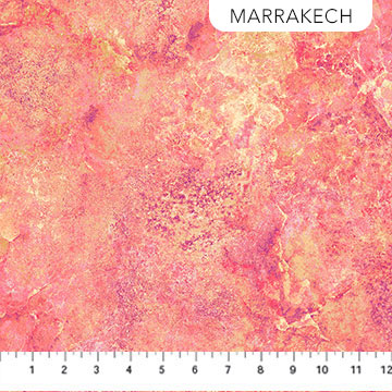 Stonehedge Gradations II Quartz Marrahech Light Pink Linda Ludovico Northcott Cotton Fabric NC-26756-240