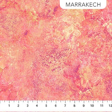 Stonehedge Gradations II Quartz Marrahech Light Pink Linda Ludovico Northcott Cotton Fabric NC-26756-240 | US Fabric Shop