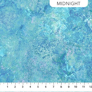 Stonehedge Gradations II Quartz in Midnight Light Blue Linda Ludovico Northcott Cotton Fabric NC-26756-490 | US Fabric Shop