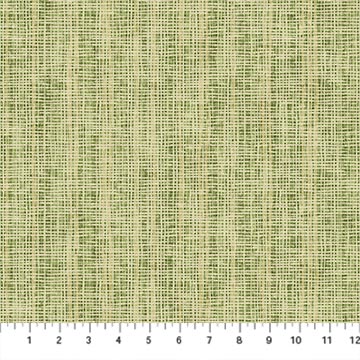 Stonehenge Organics Grass cloth Green Linda Ludovico Northcott Cotton Fabric NC-29312-74