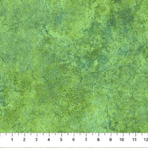 Stonehenge Celtic Roots Texture Lime Multi Green Linda Ludovico Northcott Fabrics Cotton Fabric