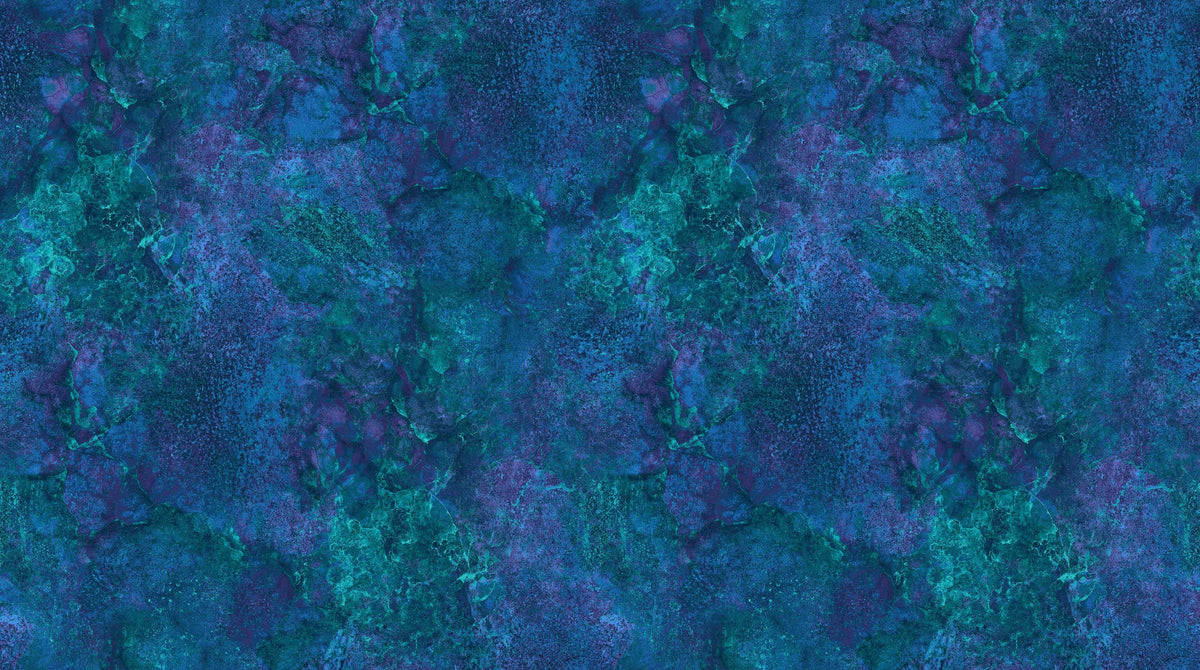 Stonehedge Gradations II Slate in Midnight Light Blue Linda Ludovico Northcott Cotton Fabric NC-26757-49 | US Fabric Shop