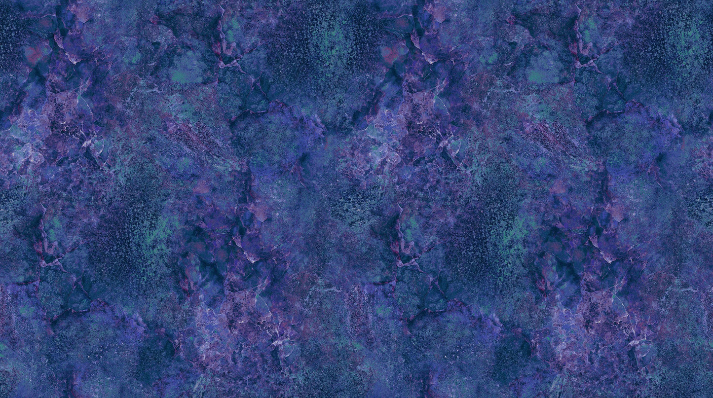 Stonehenge Gradations II Quartz Twilight Blue Green Linda Ludovico Northcott Cotton Fabric NC-26756-47
