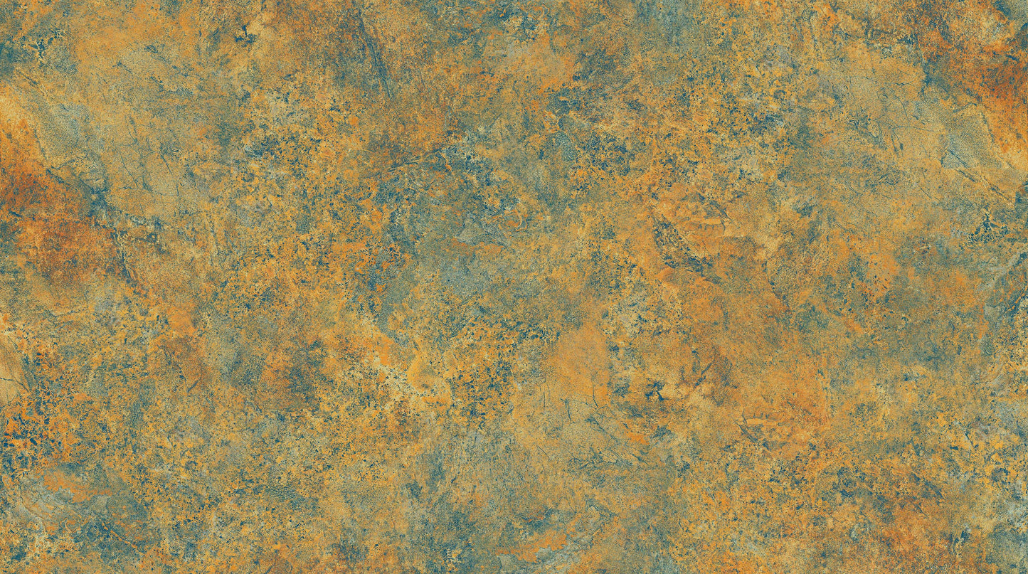 Stonehenge Gradations II Slate Oxidized Copper Orange Linda Ludovico Northcott Cotton Fabric NC-26757-68