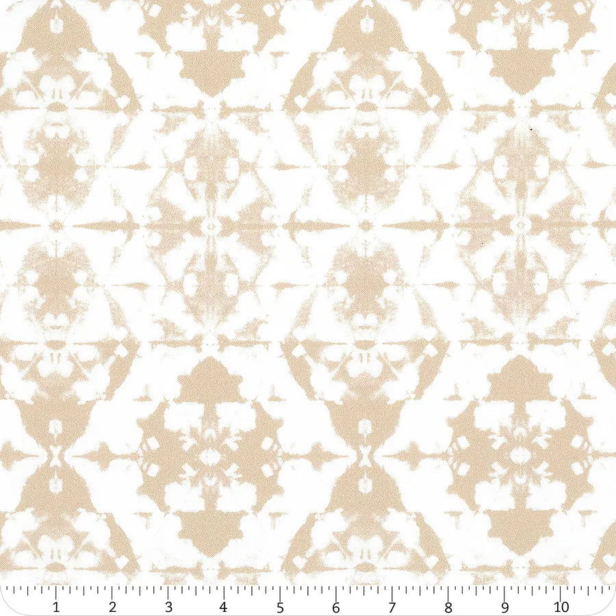 Sweet Lulla Shilbori White Ivy Jayne Camelot Cotton Fabric