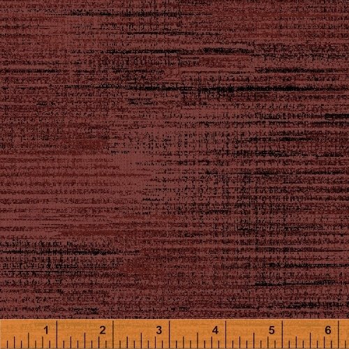 Terrain Cardinal Dark Red Whistler Studios Windham Cotton Fabric WF-50962-17