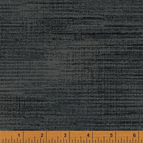 Terrain Onyx Black Whistler Studios Windham Cotton Fabric WF-50962-1