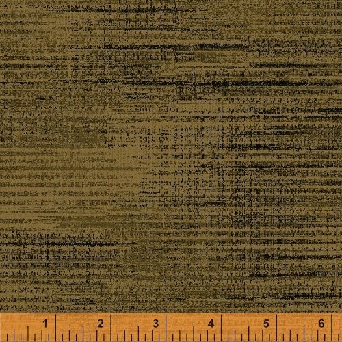 Terrain Sienna Green Brown Whistler Studios Windham Cotton Fabric WF-50962-19