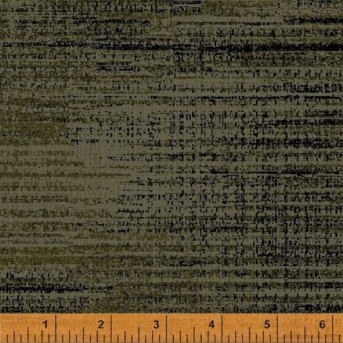 Terrain Trail Green Brown Whistler Studios Windham Cotton Fabric WF-50962-11