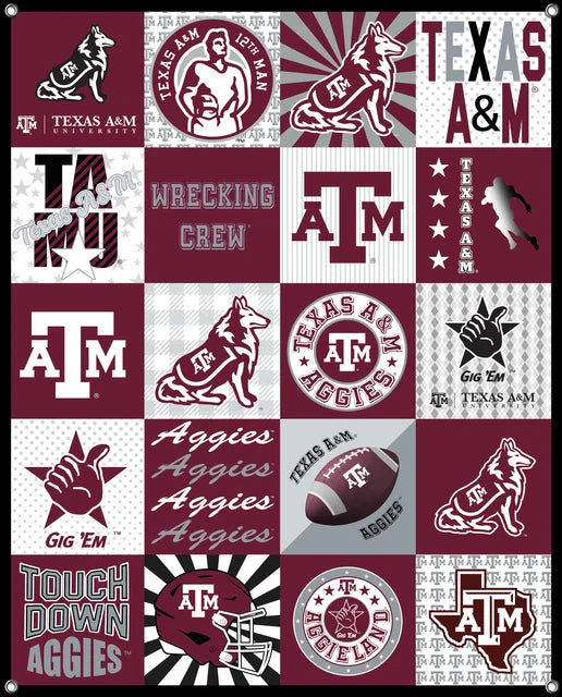 Texas Longhorns Shirt NCAA College Shirt Spirit Banner 58x47 inches Sykel Enterprises 4 Grommets Polyester Fabric TX-5003