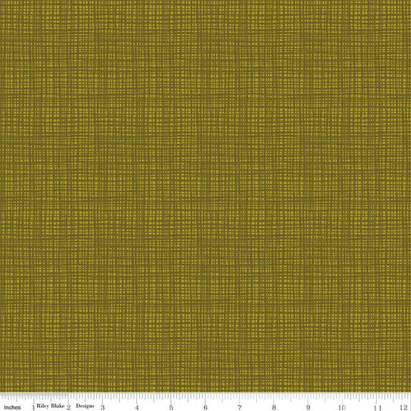 Texture Olive Green Sandy Gervais Riley Blake Designs Cotton Fabric RB-C610-Olive