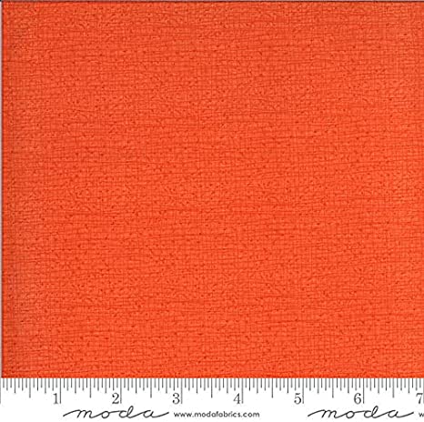 Thatched Solana Clementine Orange Robin Pickens Moda Cotton Fabric MD 48626 138