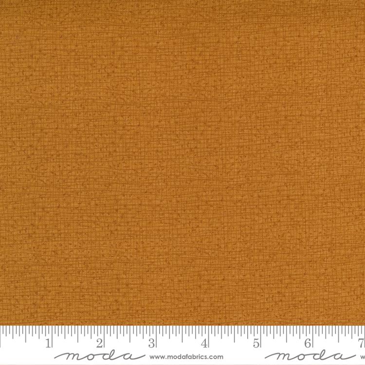Thatched Texture Aged Penny Orange Robin Pickens Moda Cotton Fabric MD-48626-180