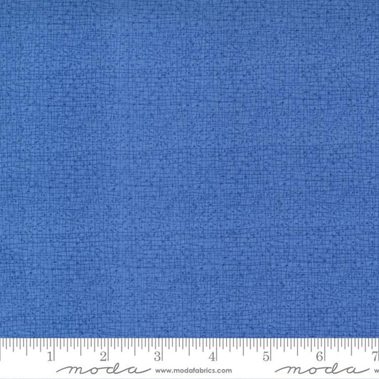 Thatched Texture Bluebell Blue Robin Pickens Moda Cotton Fabric MD-48626-173