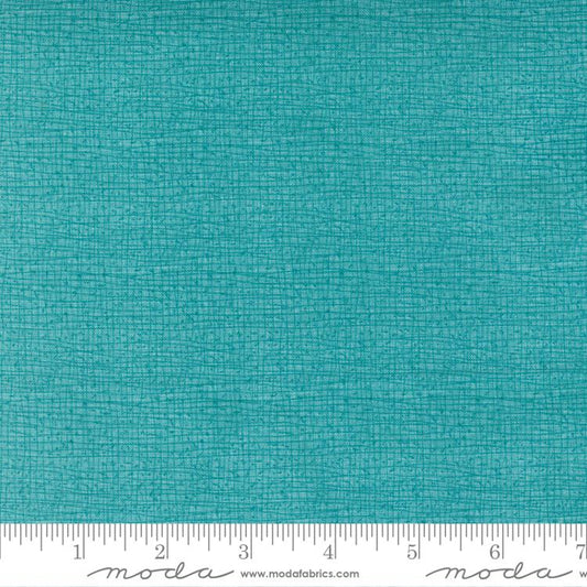 Thatched Texture Brook Aqua Robin Pickens Moda Cotton Fabric MD-48626-198