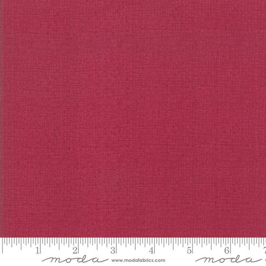 Thatched Texture Cranberry Pink Robin Pickens Moda Cotton Fabric MD-48626-118