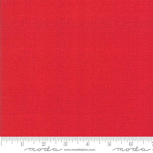 Thatched Texture Crimson Red Robin Pickens Moda Cotton Fabric MD-48626-43