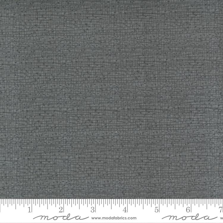 Thatched Texture Dark Pewter Grey Pickens Moda Cotton Fabric MD-48626-165