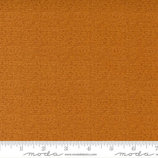 Thatched Texture Masala Spice Orange Robin Pickens Moda Cotton Fabric MD-48626-179