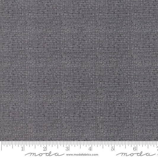 Thatched Texture Pebble Gray Pickens Moda Cotton Fabric MD-48626-24