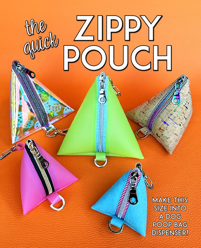 The Quick Zippy Pouch Bag Tote Pattern Sassafras Lane Designs SLD-SASSLN-0094