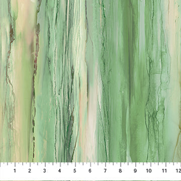 The Great Outdoors Texture Green Multi Deborah Edwards and Melanie Samra Northcott Fabrics Cotton Fabric NC-DP28447-74