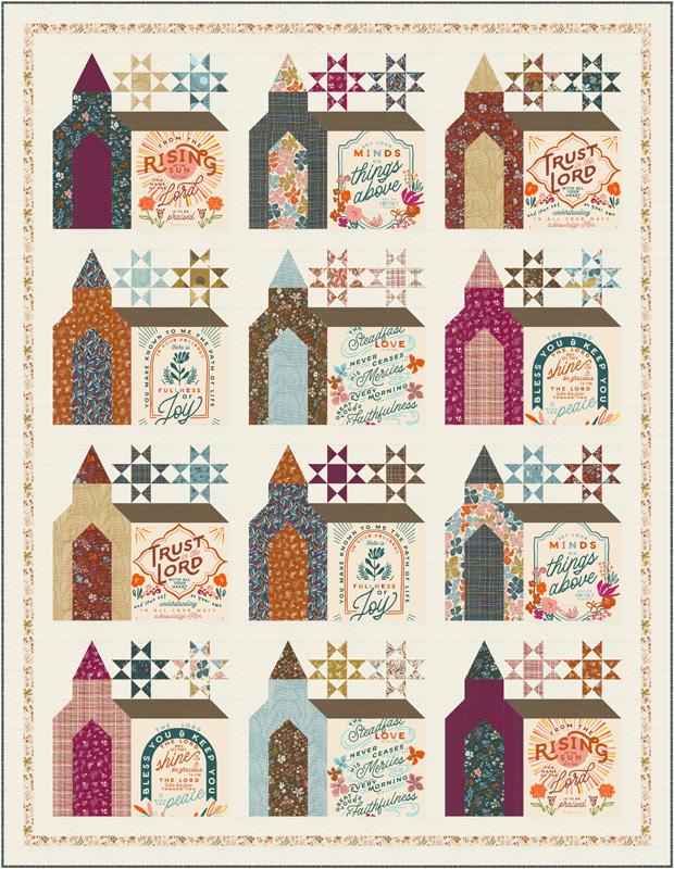 Things Above Kit Quilt Kit Fancy That Design House Moda Cotton Fabric