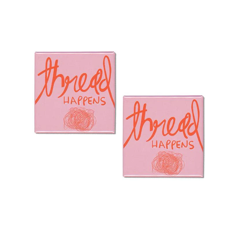 Thread Happens Pink Magnet 2 count Kati Cupcake KC-329