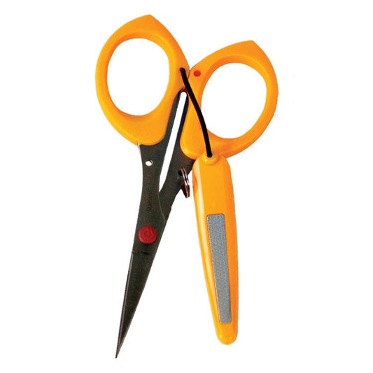 Thread Scissors 4.75" With File Cap Orange Tool Tron TLT-45776