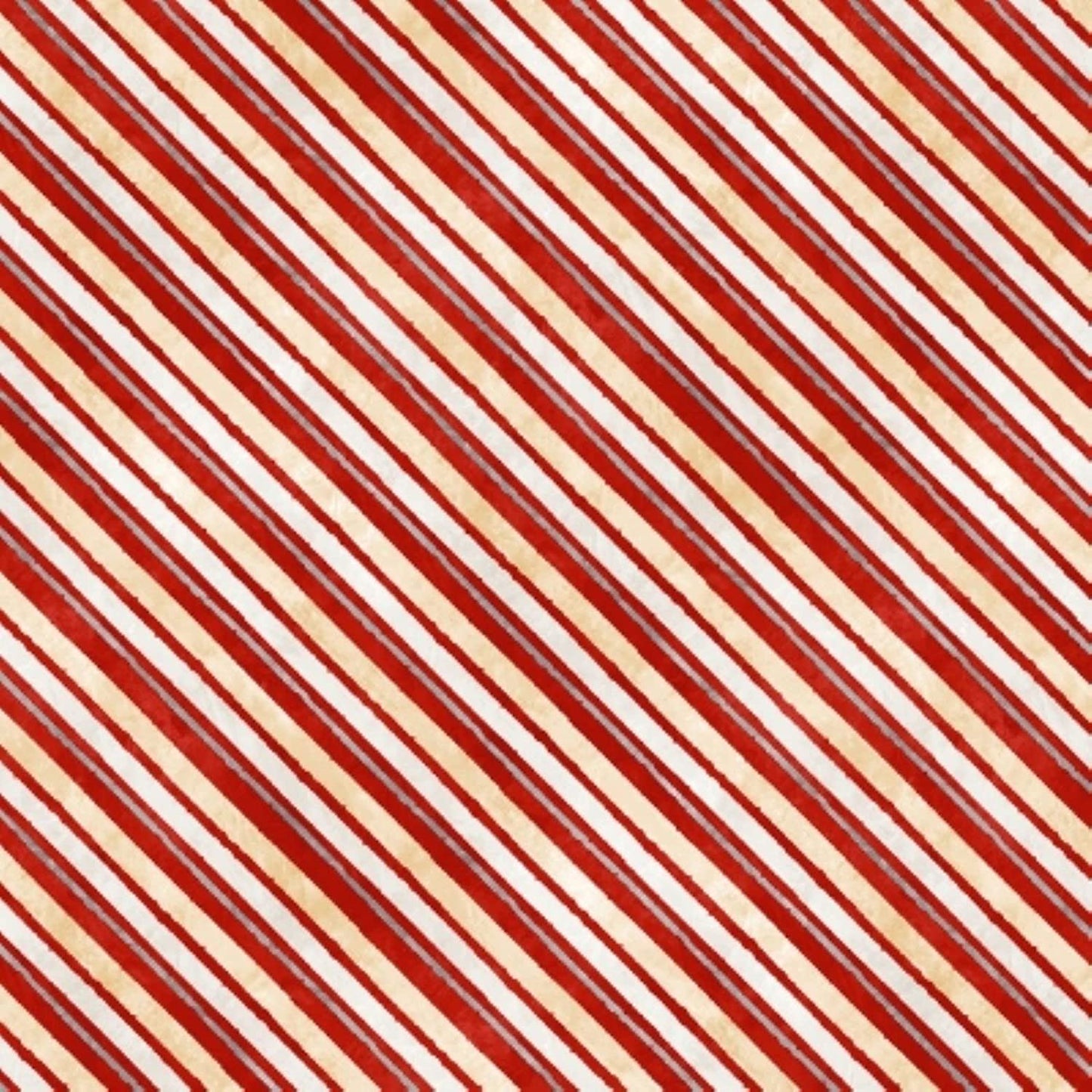 Time Hot Cocoa Red Diagonal Stripe red Wilmington Prints Cotton Fabric