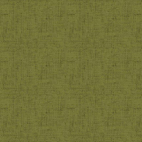 Timeless Linen Basics Texture Medium Green Stacy West Henry Glass Cotton Fabric HG-1027-666