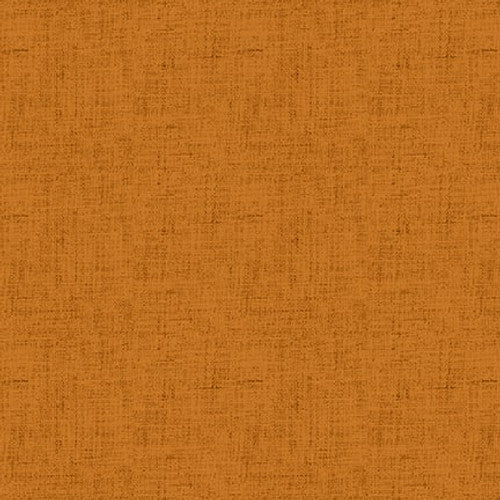 Timeless Linen Basics Texture Orange Stacy West Henry Glass Cotton Fabric HG-1027-32