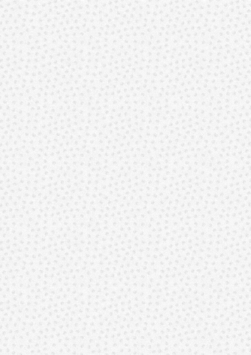 Tiny Tonals Tiny Dotty Floral White on White Lewis & Irene Cotton Fabric