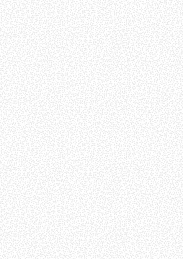 Tiny Tonals Tiny berries White on White Lewis & Irene Cotton Fabric