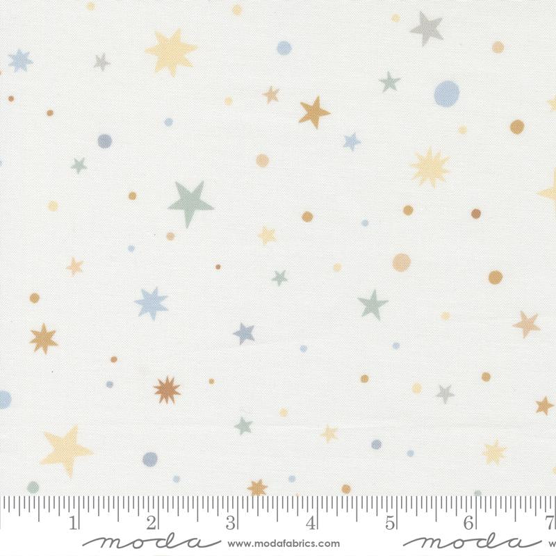 To The Moon And Back Stardust Blenders Dove Multi Paper + Cloth Moda Cotton Fabric MD-25903-11