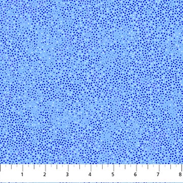 Tonal Trios Ditsy Lapis Blue Patrick Lose Northcott Cotton Fabric NC-10451-40