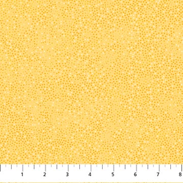 Tonal Trios Ditsy Topaz Yellow Patrick Lose Northcott Cotton Fabric NC-10451-51