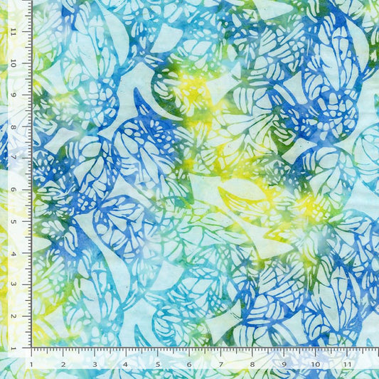 Tonga Bahamas Mosaic Paisley Sail Timeless Treasures Cotton Fabric TT-TONGA-B3160-SAIL