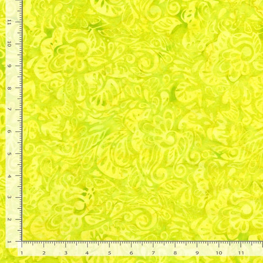 Tonga Bahamas Tropical Bush Neon Timeless Treasures Cotton Fabric TT-TONGA-B3463-NEON