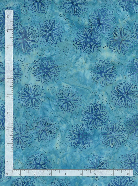 Tonga Mini Gulf Coast Pinwheel Ocean Timeless Treasures Cotton Fabric TT-TONGA-B6169-OCEAN