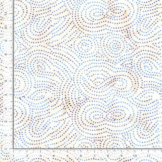 Tonga Royalty Dots Eight Shape Court Timeless Treasures Cotton Fabric TT-TONGA-B3137-COURT