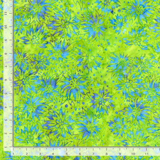 Tonga Royalty Floral Jasper Timeless Treasures Cotton Fabric TT-TONGA-B3215-JASPER