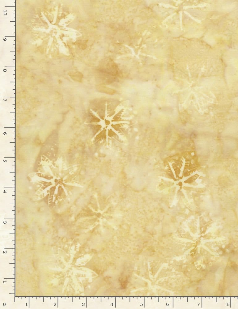 Tonga Wallflowers Pinwheel Honey Beige Timeless Treasures Cotton Batik Fabric TT-TONGA-B6169-HONEY | US Fabric Shop