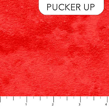 Toscana Texture Pucker Up Red Deborah Edwards Northcott Studio Cotton Fabric NC-9020-232