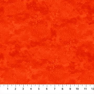 Toscana Texture Fire Coral Orange Blender Deborah Edwards Northcott Cotton Fabric NC-9020-572 | US Fabric Shop