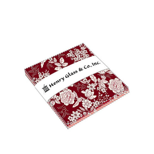 Tranquility 5" Squares Kim Diehl Henry Glass Cotton Fabric HG-FB6CPHG.TRANQUILITY