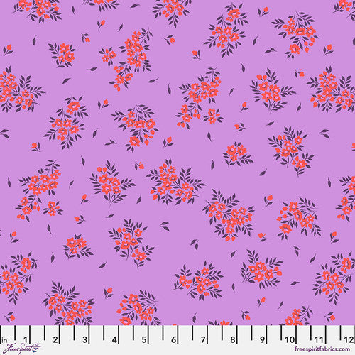 True Colors What a Ditz Heliotrope Purple Tula Pink Free Spirit Cotton Fabric FS-PWTP253.PURPLE