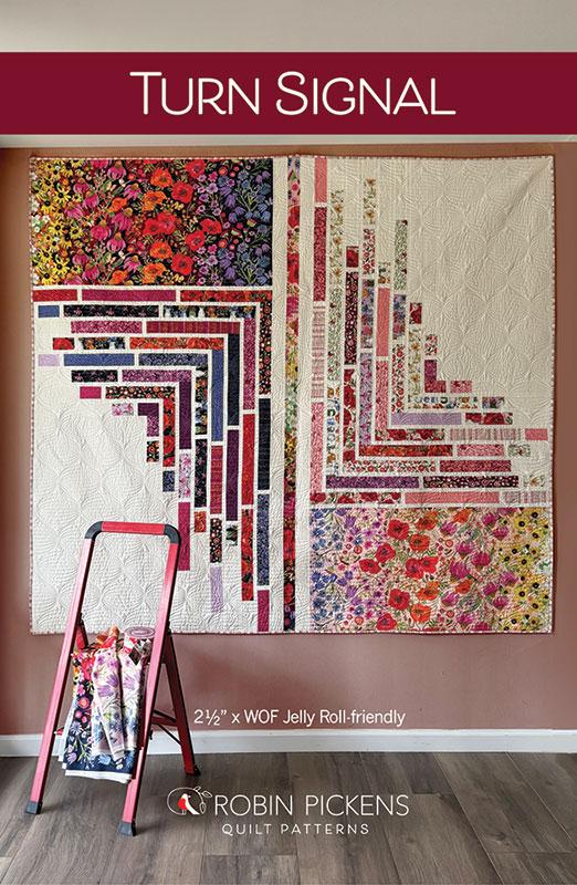 Turn Signal G Quilt Pattern Robin Pickens RPQP-TS164